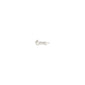 Silver-plated RIO single earring featuring LOVE text, crafted from 99% recycled material, offering a timeless, meaningful accessory for a stylish, eco-conscious look.