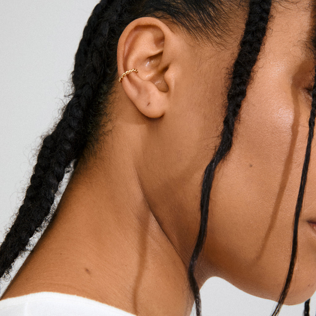YAEL ear cuff guldpläterat
