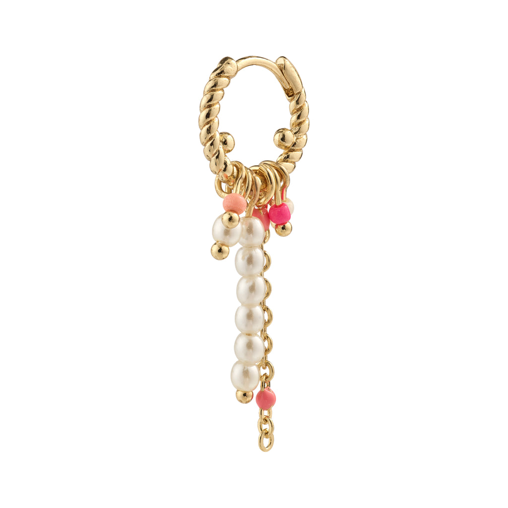 TEKLA single earring gold-plated