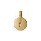 CHARM coin pendant F gold-plated