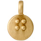 CHARM coin pendant G gold-plated