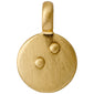 CHARM coin pendant I gold-plated