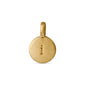 CHARM coin pendant I gold-plated