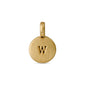 CHARM coin pendant W gold-plated