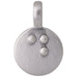 CHARM coin pendant D silver-plated