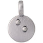 CHARM coin pendant E silver-plated