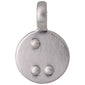 CHARM coin pendant U silver-plated