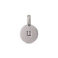 CHARM coin pendant U silver-plated