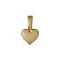 CHARM recycled heart pendant gold-plated