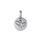 CHARM recycled love pendant silver-plated