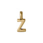 CHARM Z pendant, gold-plated