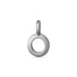 CHARM O pendant, silver-plated