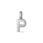CHARM P pendant, silver-plated