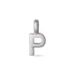 Silver-plated CHARM P pendant, showcasing elegant design and personalization, perfect for adding a bespoke touch to your jewelry collection. Ideal for trendy, personal-style seekers.