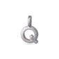 CHARM Q pendant, silver-plated