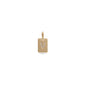 Gold-plated CHARM crystal V pendant, minimalist design with diamond-like crystals, symbolizing love and femininity, suitable for bracelets and necklaces.