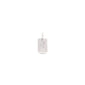 CHARM crystal V pendant, silver-plated
