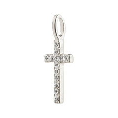 CHARM mini korsanheng, sølvbelagt