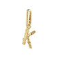 CHARM recycled pendant K, gold-plated