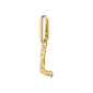 CHARM recycled pendant L, gold-plated
