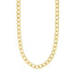 CHARM recycled curb necklace gold-plated