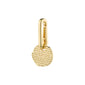 CHARM recycled coin pendant, gold-plated