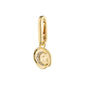 CHARM recycled moon pendant, gold-plated