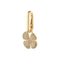 CHARM recycled clover pendant, gold-plated