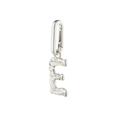 CHARM pendant E, silver-plated