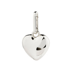 CHARM Herzanhänger versilbert