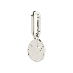 CHARM peace dove pendant, silver-plated