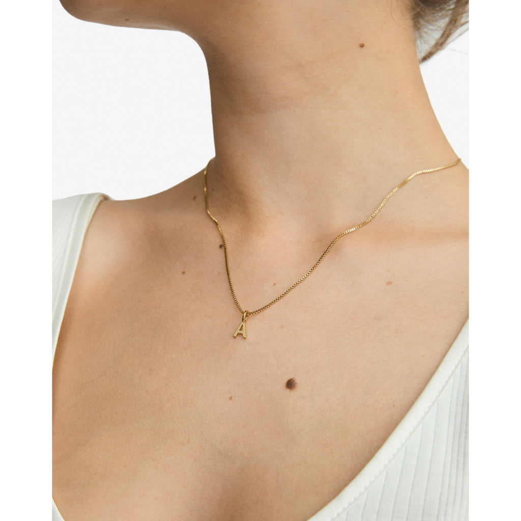 A pendant, gold-plated