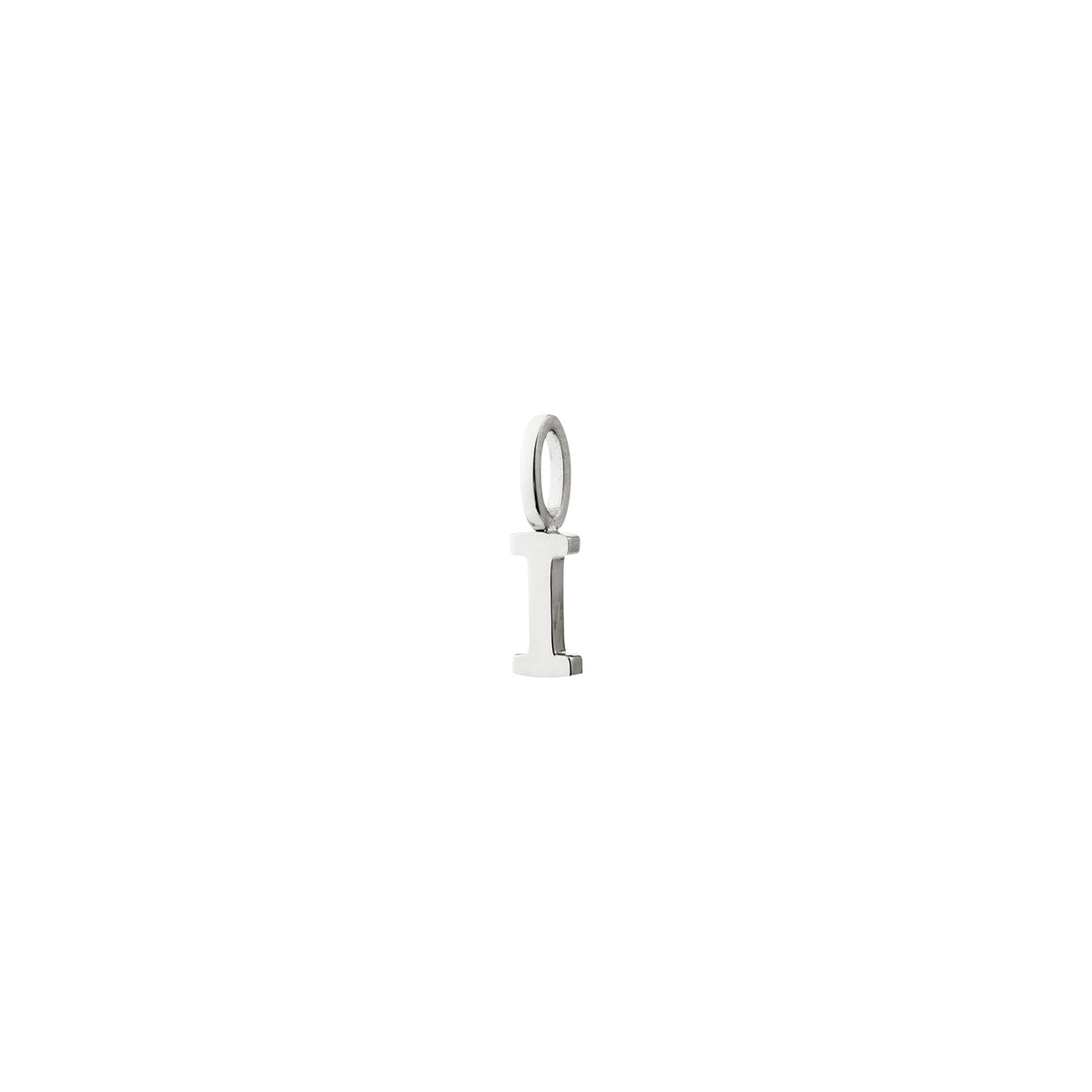 I pendant, silver-plated