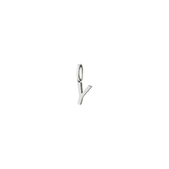 Y pendant, silver-plated
