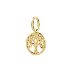 CHARM mini tree of life pendant gold-plated