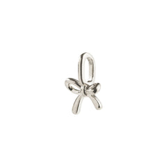 CHARM mini bow pendant silver-plated