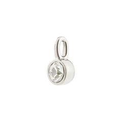 CHARM mini crystal pendant silver-plated