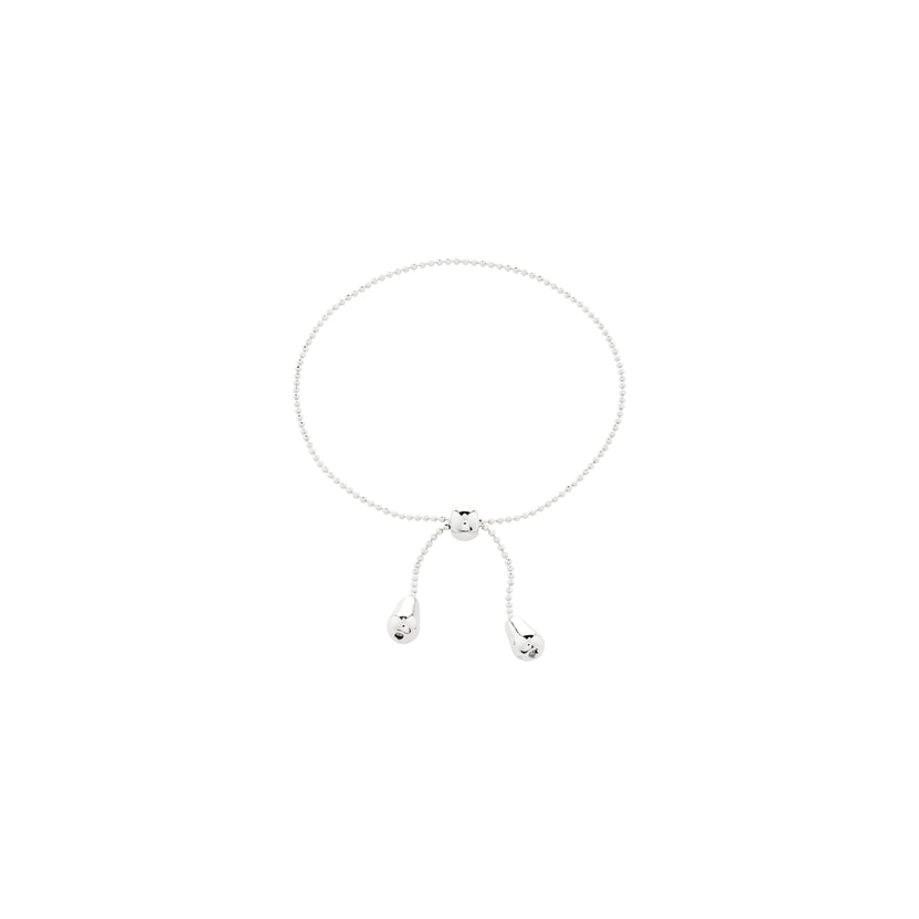 EVA MELOCHE X PILGRIM armband silverpläterat