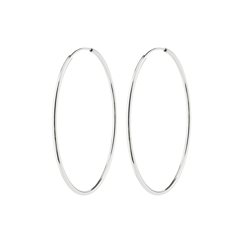 EVA MELOCHE X PILGRIM earrings silver-plated