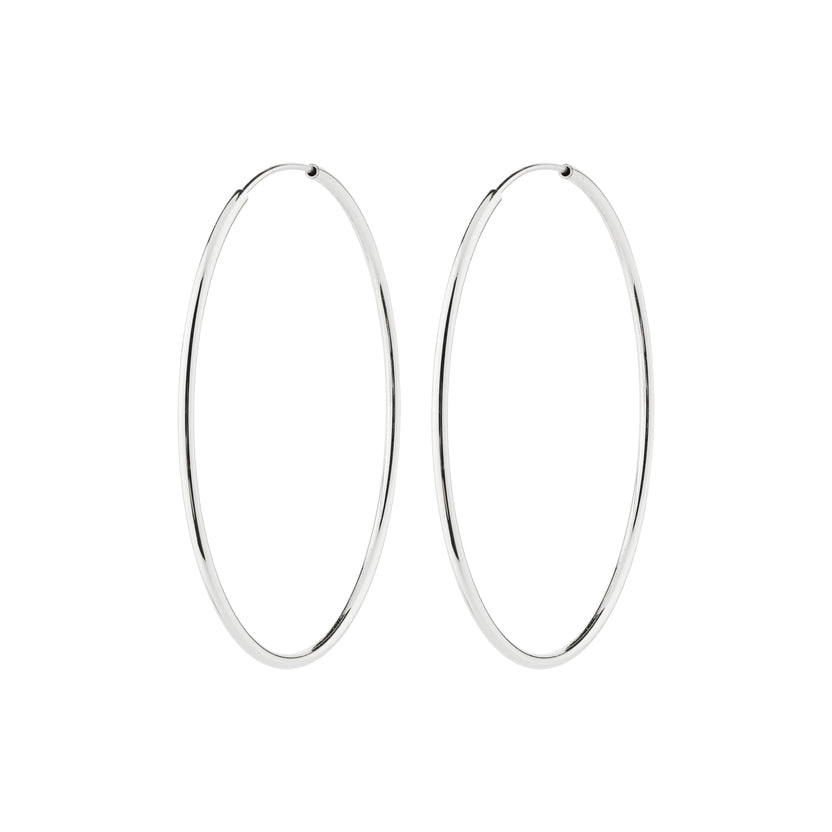 EVA MELOCHE X PILGRIM earrings silver-plated