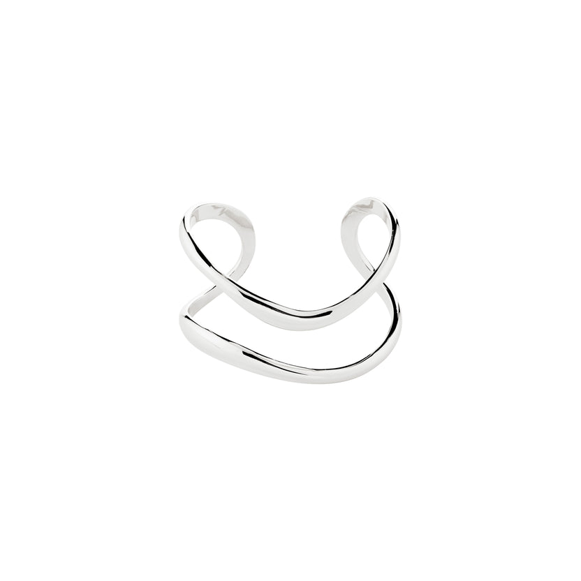 EVA MELOCHE X PILGRIM armband silverpläterat