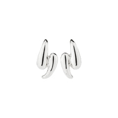 EVA MELOCHE X PILGRIM örhängen silverpläterade