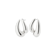 EVA MELOCHE X PILGRIM earrings silver-plated