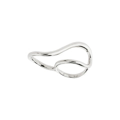 EVA MELOCHE X PILGRIM ring silver-plated