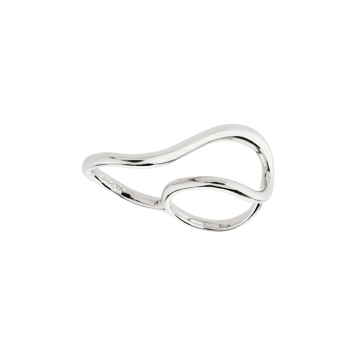 EVA MELOCHE X PILGRIM ring silver-plated