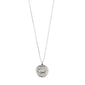ARIES recycled Zodiac Sign Coin Necklace, silver-plated