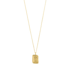 SCORPIO Zodiac Sign-halsband, guldpläterat