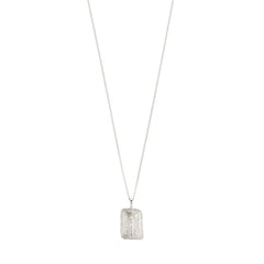 LIBRA Zodiac Sign-halsband, silverpläterat