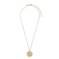 SAGITTARIUS Zodiac Sign Coin Necklace, gold-plated