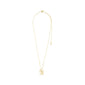 LOVE TAG, recycled BRO necklace gold-plated